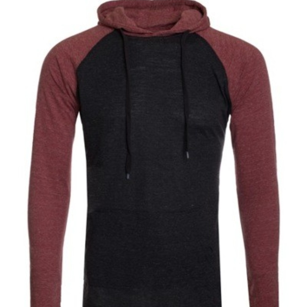 Raglan Front Pocket Hoodie